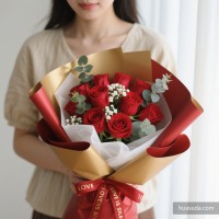 (测试商品不发货)卡罗拉红玫瑰11枝159 缩略图1